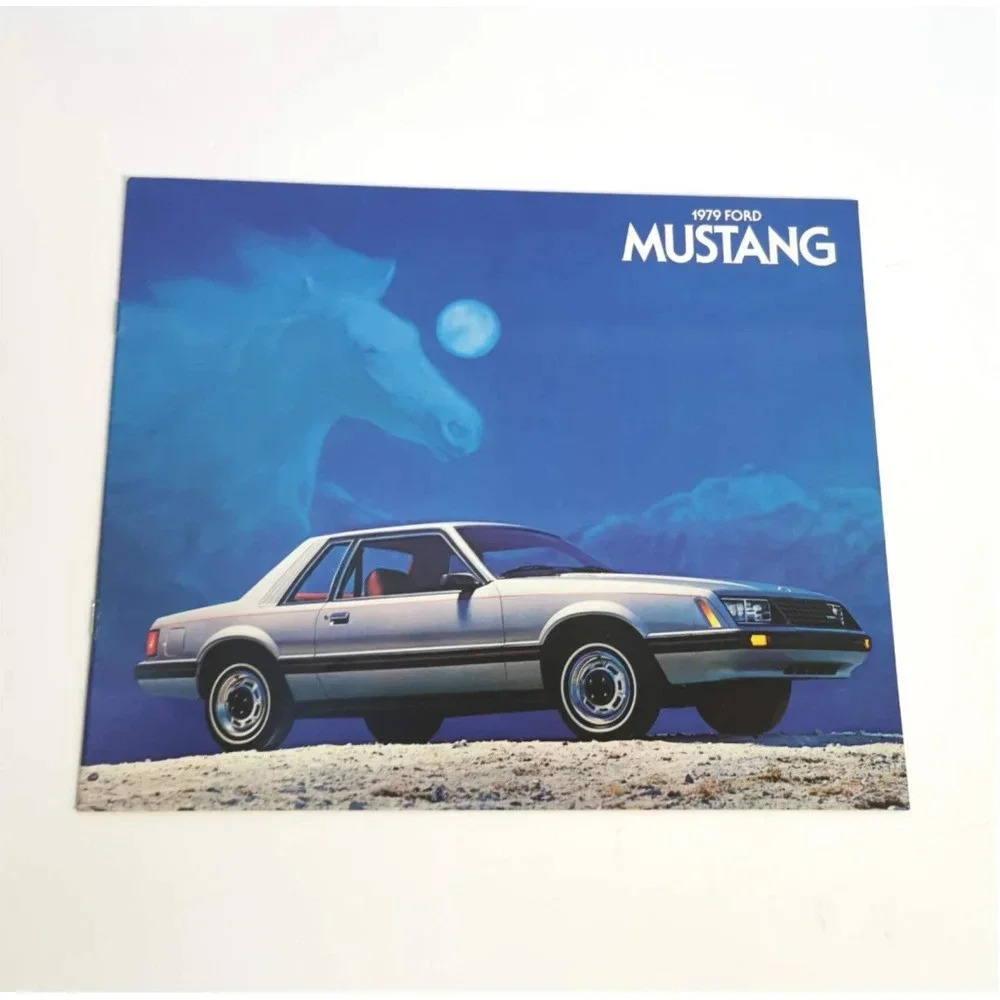 Ford  Mustang Brochure Vintage 1979 Original Car‎ Sales Literature